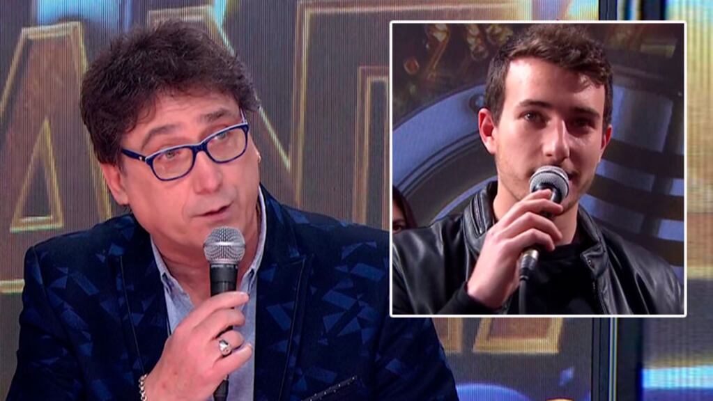  Oscar Mediavilla "ubicó" en vivo al locutor del Cantando por su pícaro comentario