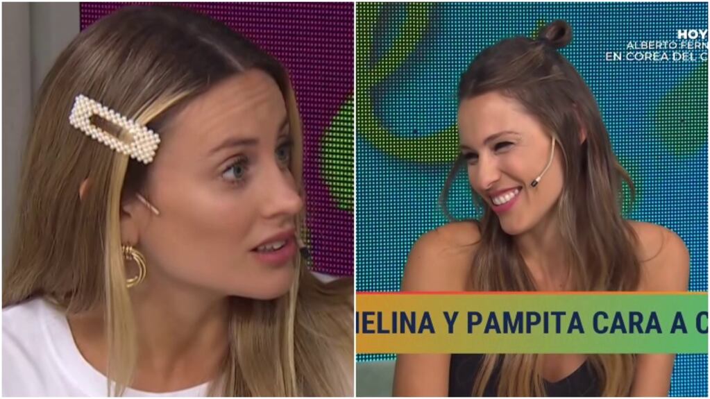 Pampita reconoció que su cero a Melina Lezcano en el Bailando fue "un juego": "Fue premeditado, me iba de viaje y lo dejé picando"