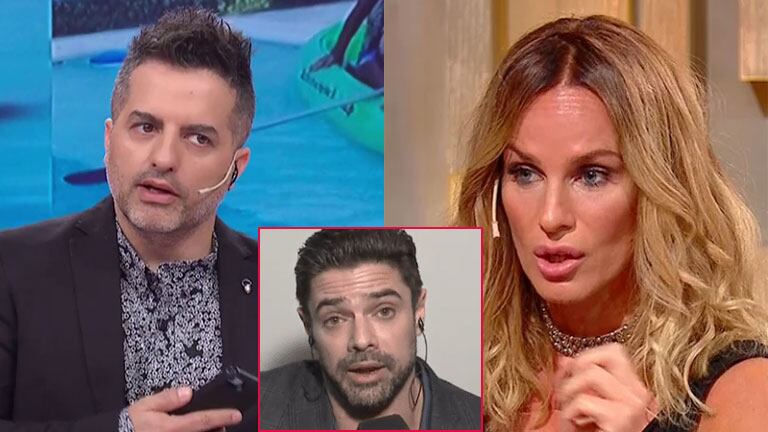 Ángel de Brito y una pregunta animal a Sabrina Roja sobre Luciano Castro