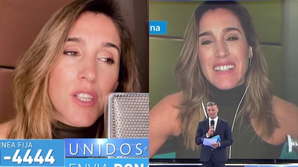 Soledad Pastorutti hizo una emotiva versión de Aleluya en Unidos por Argentina