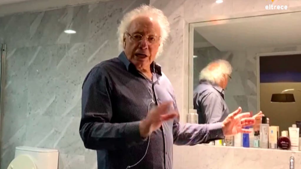 Guillermo Coppola mostró su baño y su increíble colección de cremas
