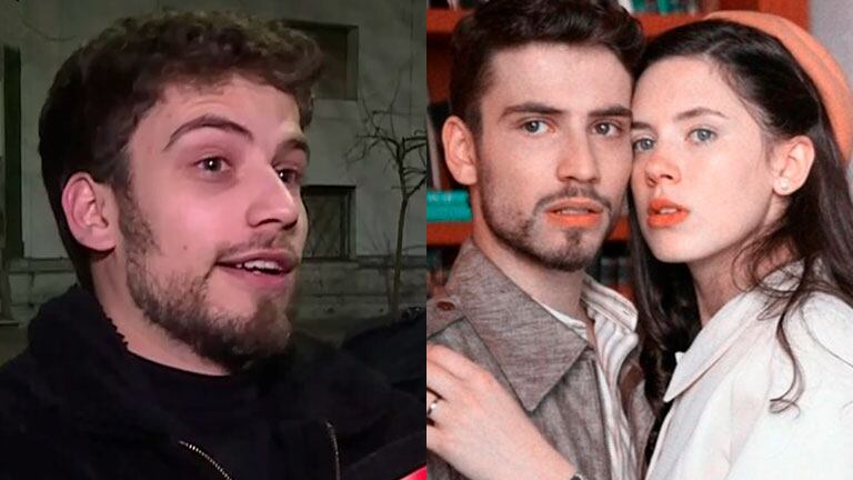 Albert Baró habló de los rumores de romance con Delfina Chaves