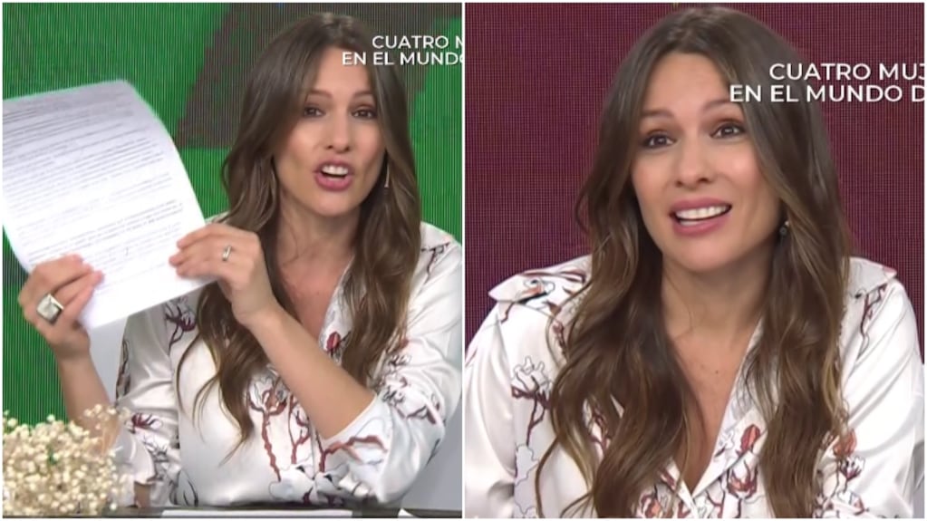 Pampita se descargó en su programa contra los periodistas: "Antes de hablar de mi sueldo deberían decir cuánto cobran ellos"