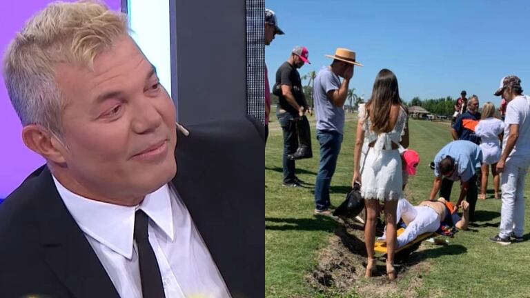 Fernando Burlando tuvo un accidente jugando al polo y tuvo que ser internado: "El caballo se habría caído sobre él"