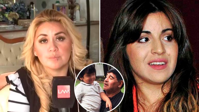 Verónica Ojeda contó que Gianinna Maradona se puso en contacto con ella para ver a Dieguito