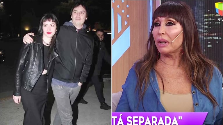 Moria Casán confirmó la separación de Sofía Gala con Julián Della Paolera