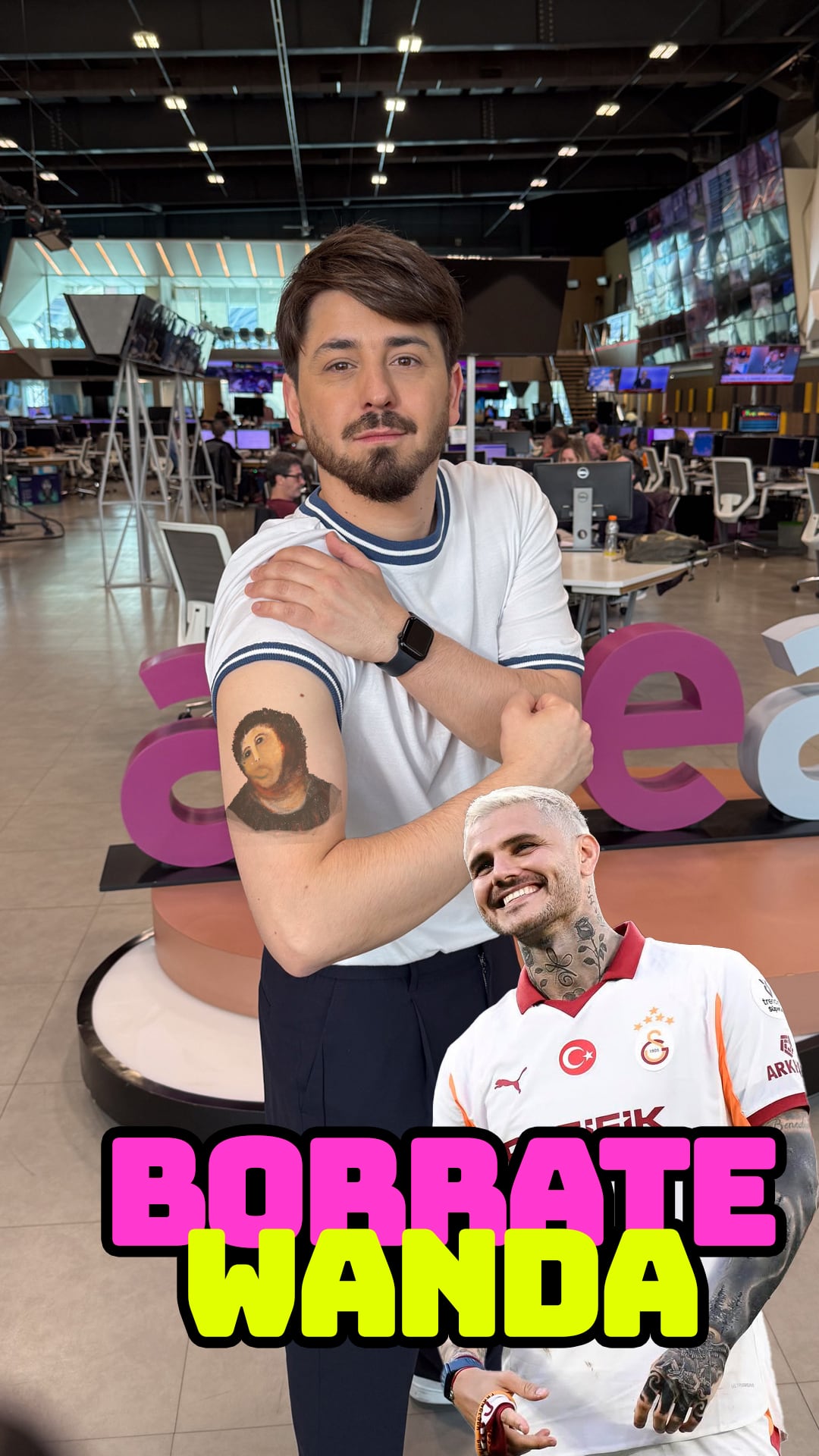 Pampito en Ciudad: el tatuaje de Mauro