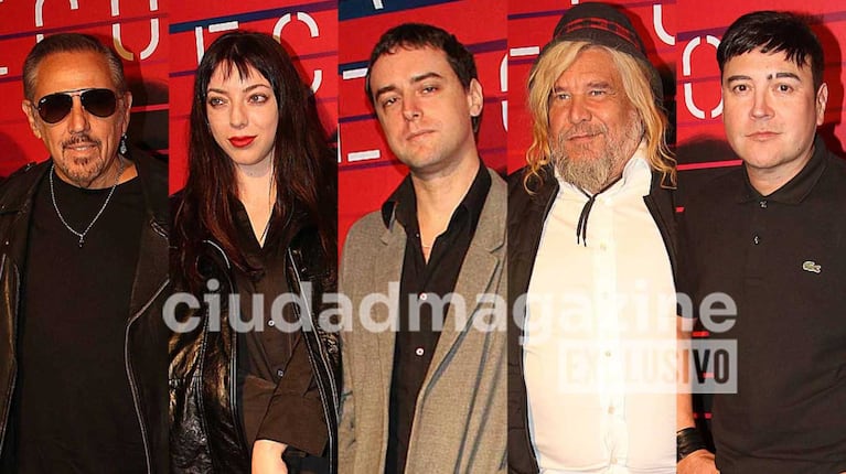 La familia de Gustavo Cerati y los famosos vieron el regreso de Soda Stereo en Ecos
