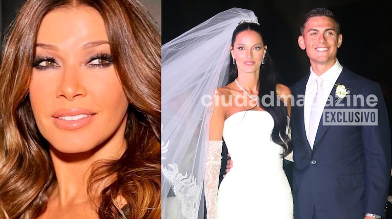 El llamativo comentario de Catherine Fulop sobre la boda de Oriana Sabatini y Paulo Dybala que dio que hablar