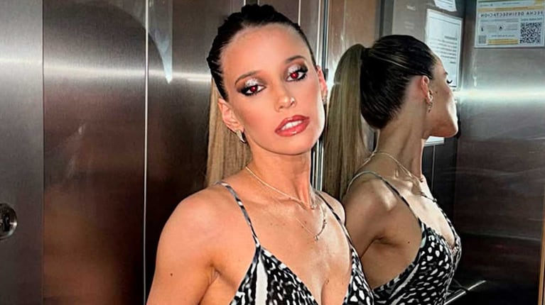 El fuerte susto de Zoe Bogach: se le cayó un espejo gigante y terminó con cortes en todo el cuerpo