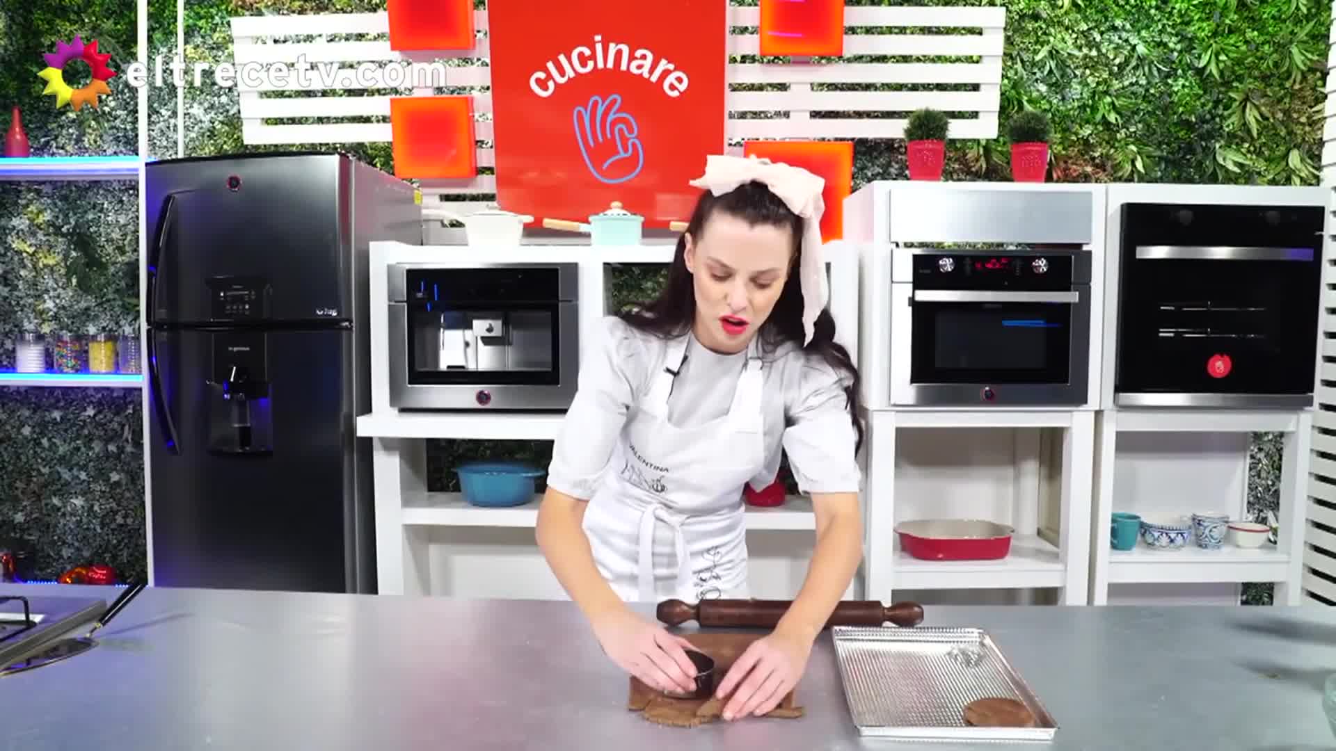 Alfajores de chocolate blanco