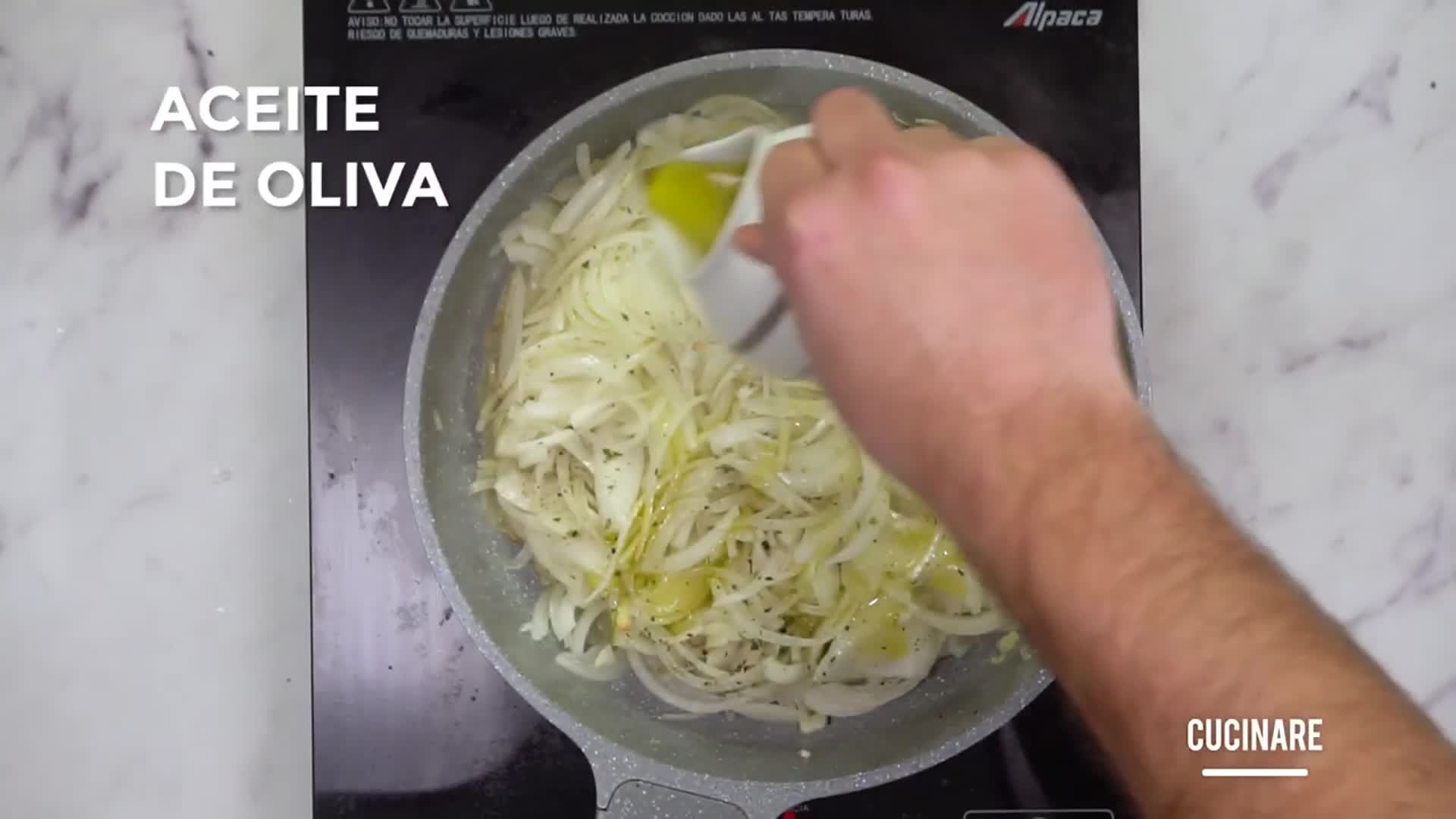 Tarta de queso y cebolla