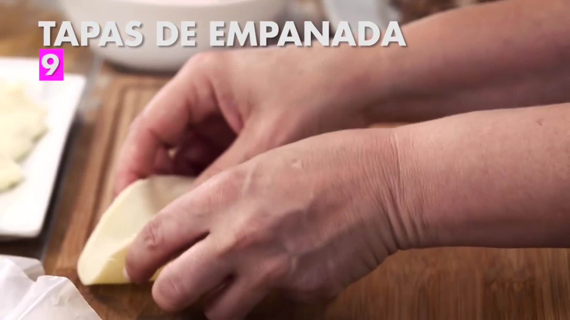 Hamburguesas envueltas en masa de pan