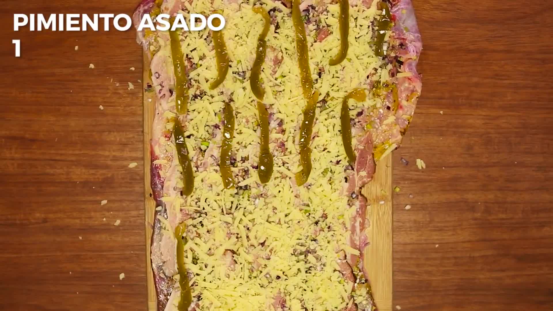 Matambre arrollado caliente