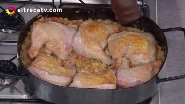 Arroz con pollo al disco por Salva Mazzocchi