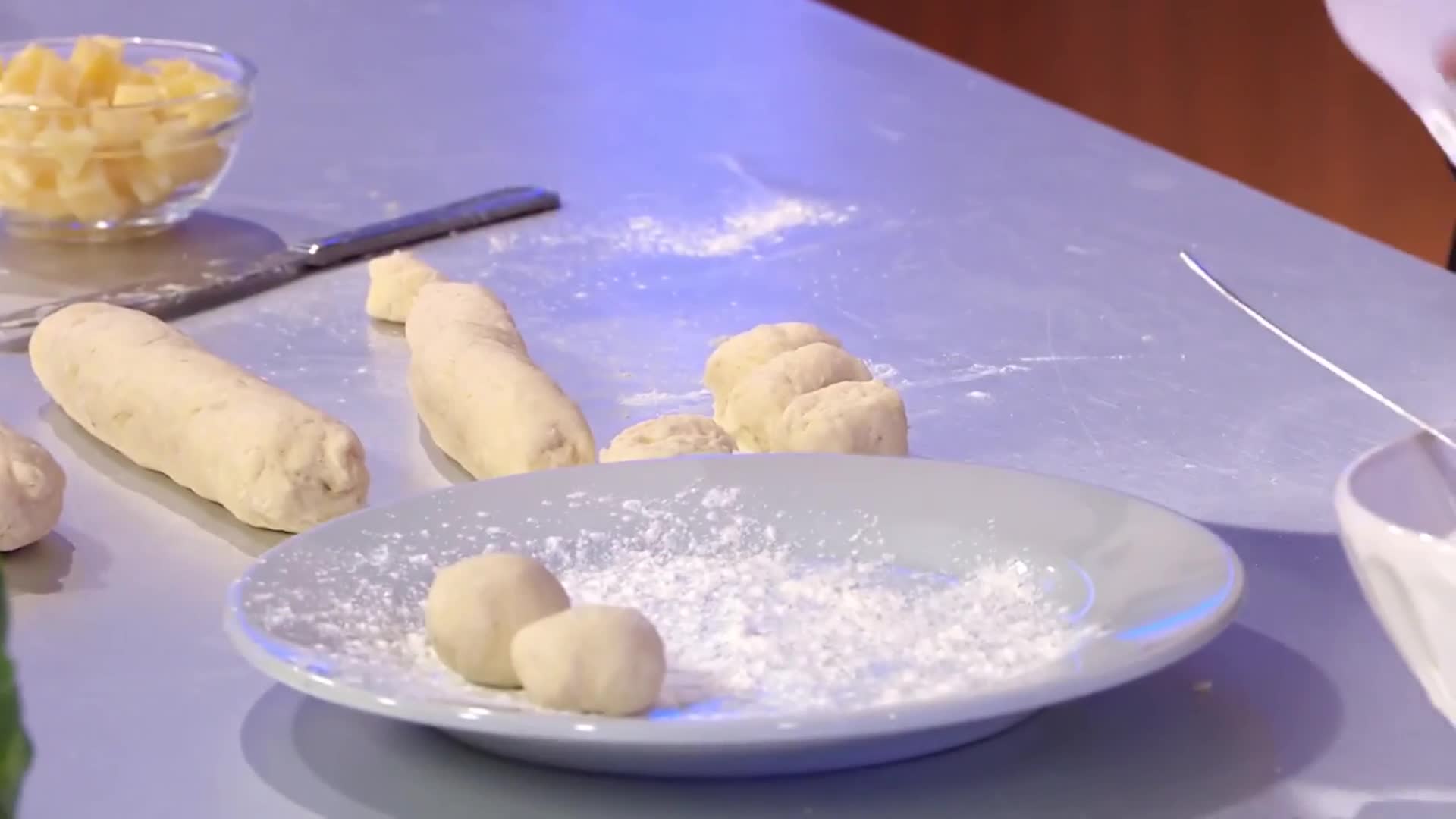 Ñoquis a los 4 quesos