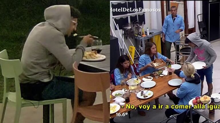 Rodrigo Noya y su contundente decisión tras su fuerte cruce con varios de sus compañeros en El Hotel de los Famosos: "No quiero ver a nadie"