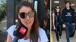 Pampita habló de los rumores embarazo a su regreso de París