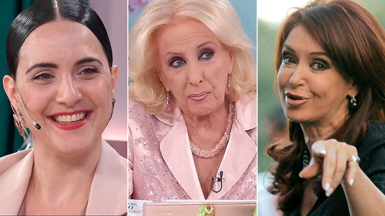 Julieta Díaz le pidió a Mirtha Legrand que invite a Cristina Kirchner a su programa
