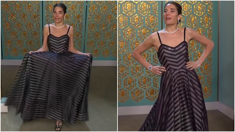  Juana Viale y su diseño para rememorar "los viejos bailes": "Ya no podemos ir a ningún lado”