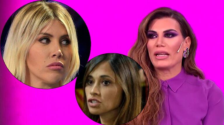 Filoso análisis de Flor de la Ve sobre cómo será la relación de Antonela Roccuzzo y Wanda Nara en París: "Acá va a haber chispazos"