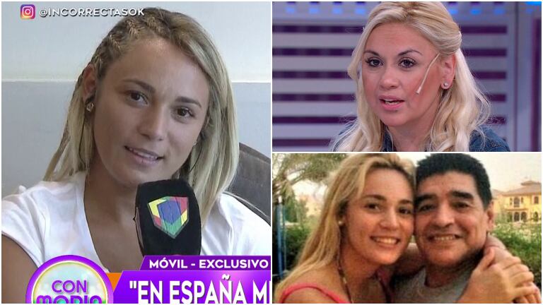 Rocío Oliva recordó en Incorrectas la primera vez que Diego Maradona le dijo "te amo"