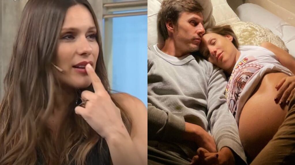 La palabra de Pampita sobre la ecografía de su beba, en medio de la cuenta regresiva para dar a luz: "Yo le veo la boca de Rober y mi nariz"