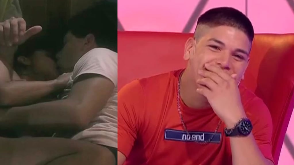 La reacción de Thiago Medina al ver su récord íntimo con Daniela Celis en Gran Hermano 2022