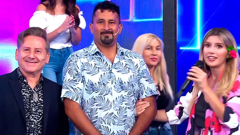 Un doble de Mau Montaner se encontró al participante menos esperado en Bienvenidos a bordo