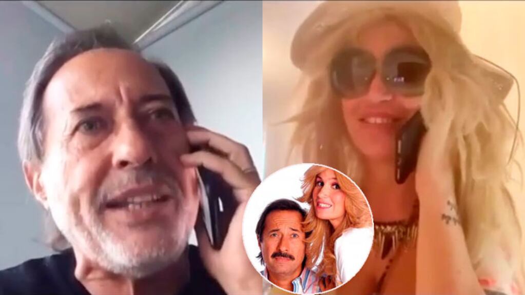 Guillermo Francella y Florencia Peña jugaron a ser sus personajes de Casados con Hijos: el divertido video