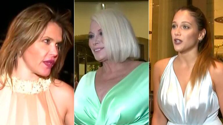 Carmen Barbieri, Nazarena y Barbie Vélez estuvieron en la fiesta de Gente