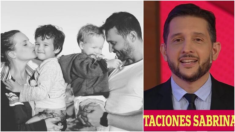La felicidad de Germán Paoloski al anunciar que será padre por tercera vez junto a Sabrina Garciarena