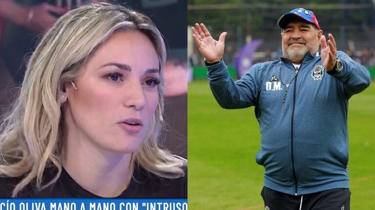 Rocío Oliva habló sobre la posibilidad de reconciliarse con Diego Maradona: "Volver es retroceder mucho"