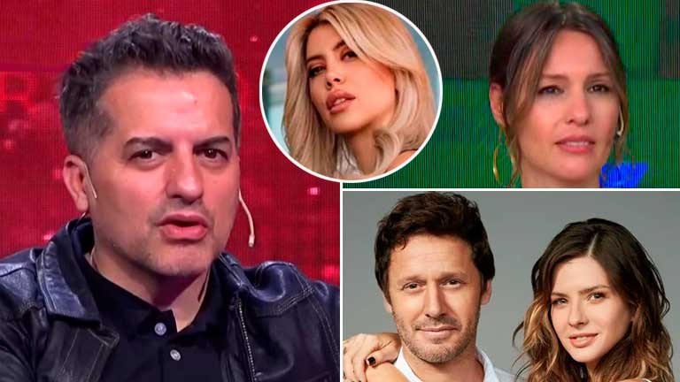 Ángel de Brito reconoció que “falta” que hablen Pampita y Vicuña sobre el escándalo de la China Suárez y Wanda Nara
