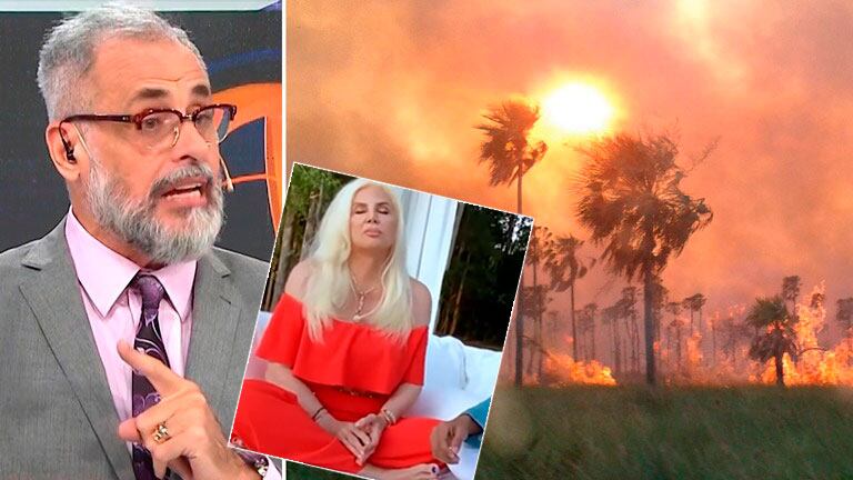 Rial filoso por el humo y la quema de pastisales: "Susana rezó por los kohalas de Australia, y esto está acá nomás"