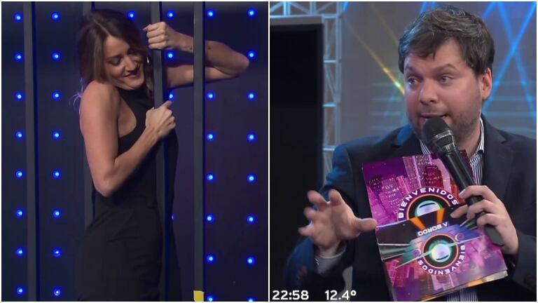 Guido Kaczka y una desopilante advertencia a Mica Viciconte en el nuevo juego de Bienvenidos a bordo: “¡Pará que lo vas a romper!”