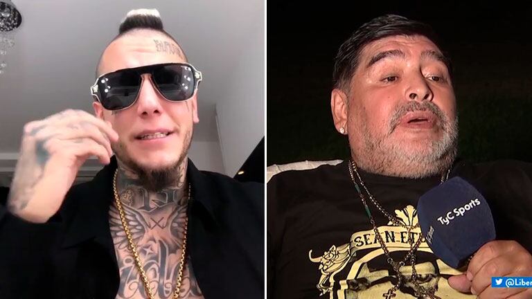 La picante réplica de Alexander Caniggia contra Diego Maradona tras el palito contra él y sus hermanos