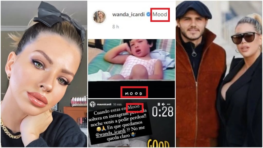 Tremendo video de la China Suárez en medio del escándalo con una tremenda coincidencia con Wanda Nara: "Mood"