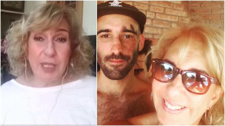 La reacción de Georgina Barbarossa al ver a su hijo con su novia en pleno acto sexual: "¿Saben que tienen que usar preservativos?"