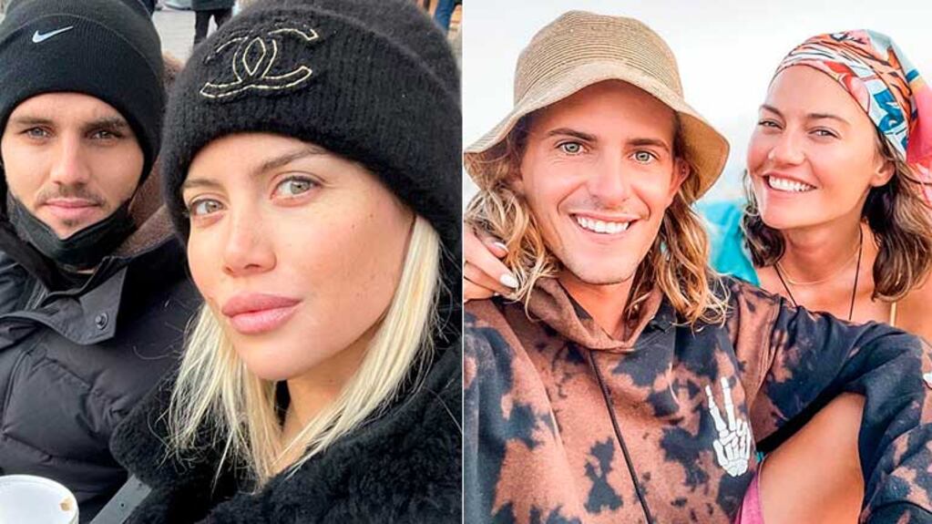 Los likes de Wanda Nara al novio de Jujuy Jiménez tras su conflicto con Mauro Icardi