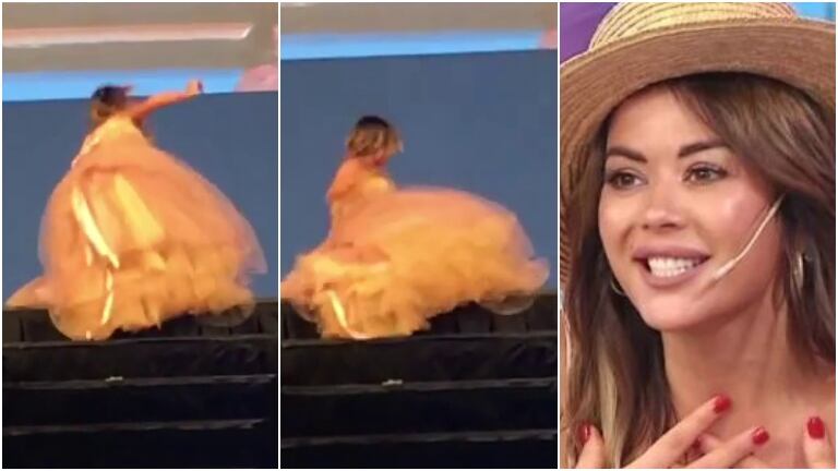 La caída de Karina Jelinek en un desfile: "Salí adelante con una sonrisa y una pose"