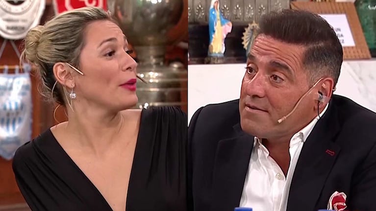 Rocío Oliva y Mariano Iúdica se cruzaron por la relación de Cahe con Maradona
