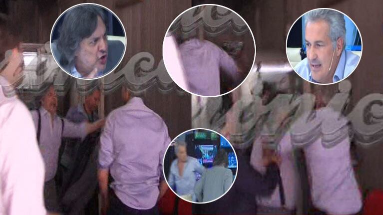 El video con la bochornosa pelea de Ivo Cutzarida con el comisario retirado Alfredo Grimoldi