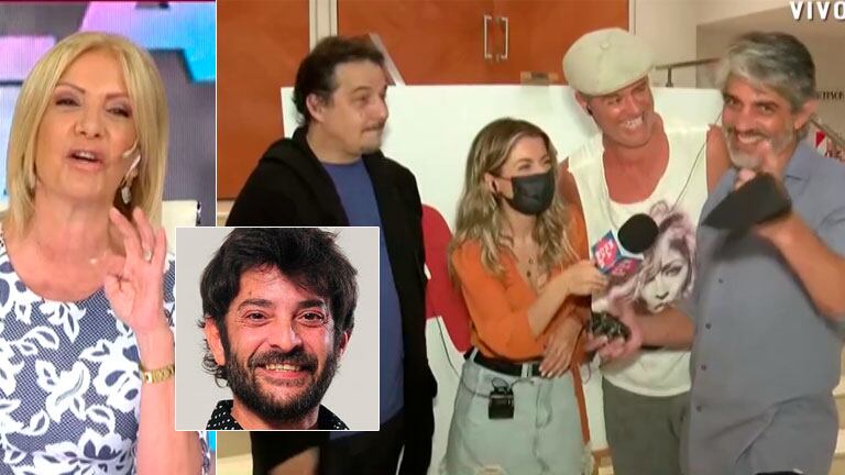 La divertida reacción de Pablo Echarri cuando Susana Roccasalvo lo presentó como Pablo Rago