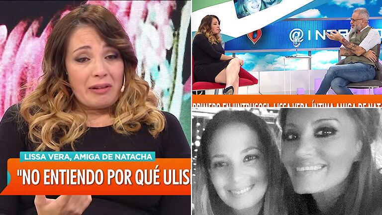 La respuesta de Lissa Vera luego de que Rial le preguntara si sentía responsabilidad por la muerte de Natacha Jaitt