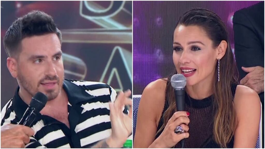 El fuerte chispazo de Fede Bal y Pampita en el Súper Bailando