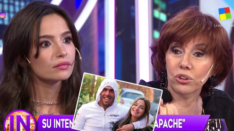 Picante cruce entre Brenda Asnicar y Nora Cárpena en Incorrectas