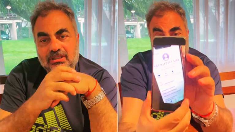 Roberto Moldavsky contó angustiado que le hicieron "el cuento del tío": "Entré como un caballo"