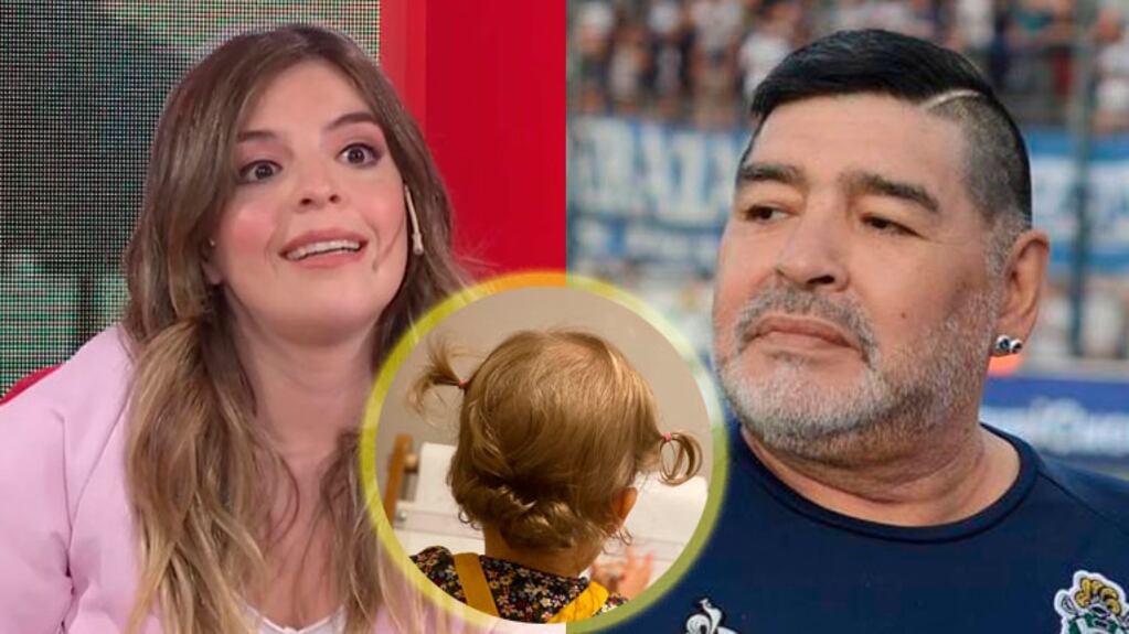 Dalma Maradona y los divertidos regalos que Diego le hace a Roma