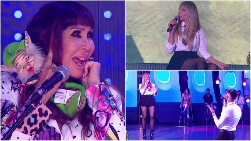 La reacción de Charlotte Caniggia tras olvidarse la letra en el Cantando: "Moria Casán se reía de mí, me hacía gestos"